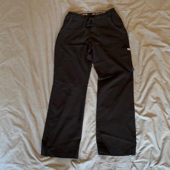 Mentality by Mobb Black straight leg scrub pants - Picture 1 of 3